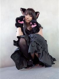 [enako] [enacat black] black silk cat girl(30)